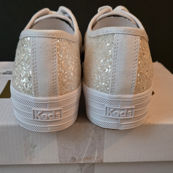 Keds Sparkling Cream Women's Sneakers - Picture 2 of 8